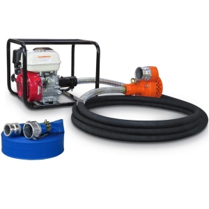 76mm, 3" Flexi-Drive Pump + Hose Kit